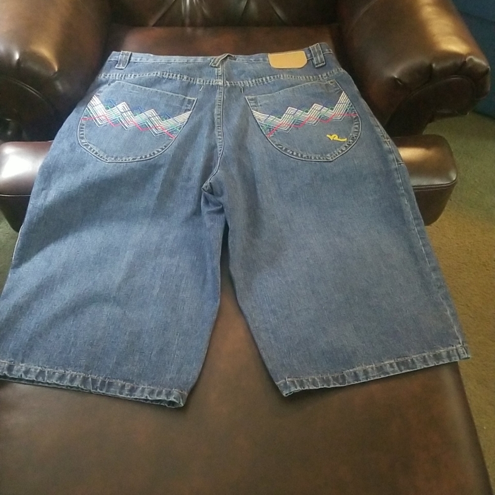 Mens Rocawear jean shorts